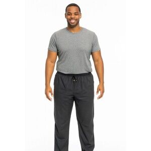 01.Algo Pants Performance Mens Tech Commuter  XL Black Athletic Athleisure